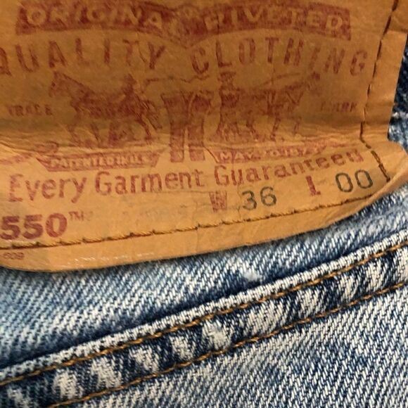 Mens vintage 90’s 540 Levi short size 36 - Picture 4 of 8